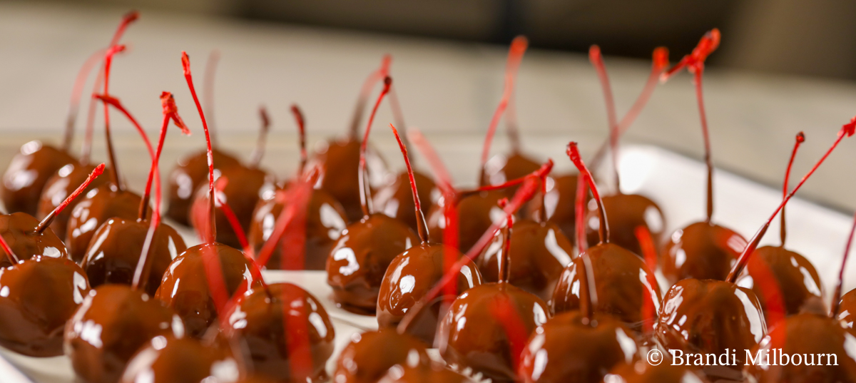 stemmed chocolate covered cherries