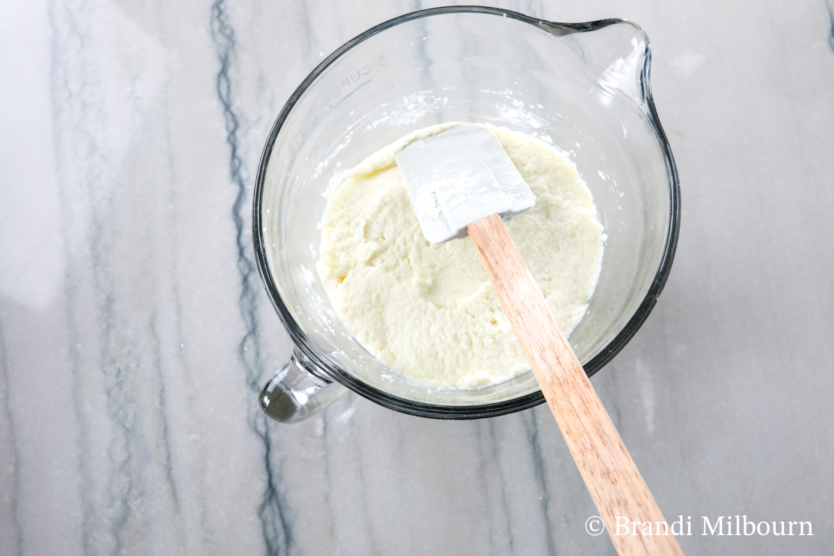 After stirring instant mashed potatoes let's sit for two minutes then stir again