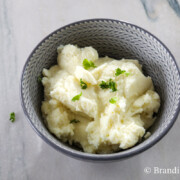 bowl full of Amazingly Delicious Instant Mashed Potatoes